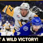 Penguins get a CRAZY win over the Tampa Bay Lightning!
