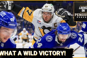 Penguins get a CRAZY win over the Tampa Bay Lightning!