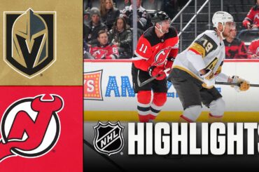 Golden Knights vs. Devils | NHL Highlights | December 05, 2025