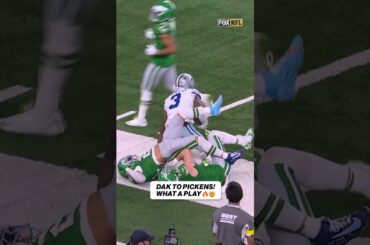 Dak connects with Pickens on the long ball! 🎯🔥 #cowboys #NFL #football
