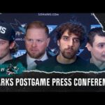 Ryan Warsofsky, Mario Ferraro and more react to Sharks' loss | NBCS California
