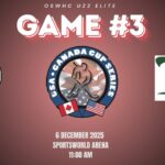 2025/12/06 - 11:00 AM : Ottawa Senators WHC  vs  Delta Academy  (USA/Canada Cup 2025 - Game#3)