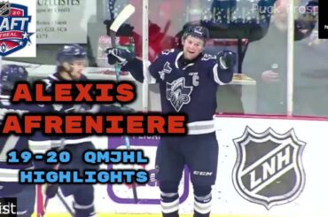 19-20 Alexis Lafreniere QMJHL Draft Highlights