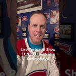 Habs/Leafs Postgame Show Live with the @thecurfewboyspod #habs #torontomapleleafs #montrealcanadiens