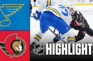 Blues vs. Senators | NHL Highlights | December 06, 2025