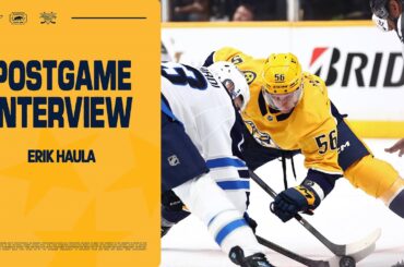 Erik Haula: Postgame Interview - Nov. 29th