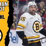 Jonathan Aspirot #45 (Boston Bruins) first NHL goal Dec 2, 2025