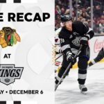 Blackhawks at Kings Game Highlights | 12.6.25