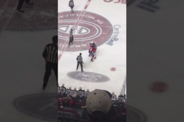 Arber Xhekaj BEATS DOWN Adam Lowry 🔥🥊