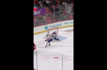 Jack Hughes with a Short Goal vs. Edmonton Oilers