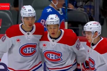 Juraj Slafkovsky, la ballerine, fait tout pour Demidov!