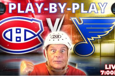 Montreal Canadiens vs St. Louis Blues LIVE | Chasing 3 Wins in a Row! (Reaction)
