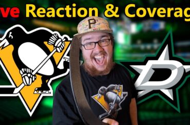 LIVE: Penguins vs Stars! | Massive NHL Game Live