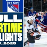Vegas Golden Knights at New York Rangers | FULL Overtime Highlights - December 6, 2025