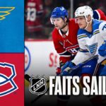 Blues vs Canadiens 07/12/25 | Faits saillants