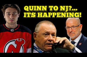 A Quinn Hughes TRADE With The Vancouver Canucks & NJ Devils Is Closer to Happening?