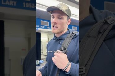 Talkin' tape with Jack Campbell 🎥 | Detroit #Lions #shorts