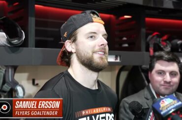 12/3 PHI vs. BUF Postgame: Sam Ersson