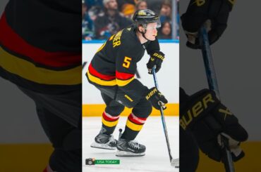 Tom Willander is already one of Vancouver's best point producing defensemen