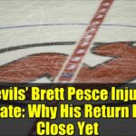 Devils’ Brett Pesce Injury Update: Why His Return Isn’t Close Yet