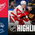 Red Wings vs. Canucks | NHL Highlights | December 08, 2025
