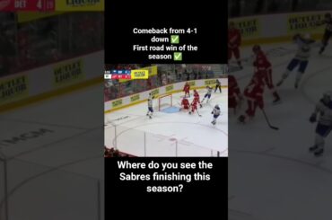 Mattias Samuelsson scores overtime winning goal to complete comeback! #sabres #lgrw #nhl