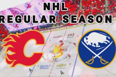 Calgary Flames vs Buffalo Sabres | 2025 NHL Regular Season Live Play by Play Score