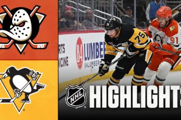 Ducks vs. Penguins | NHL Highlights | December 09, 2025