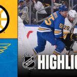 Bruins vs. Blues | NHL Highlights | December 09, 2025