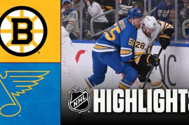 Bruins vs. Blues | NHL Highlights | December 09, 2025