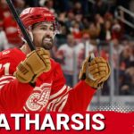 CATHARSIS! — Moritz Seider's 3 points leads Detroit to losing-streak-snapping win over Boston Bruins