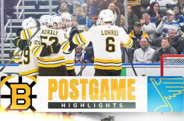 CONDENSED GAME: Boston Bruins vs. St. Louis Blues - 12/9/2025