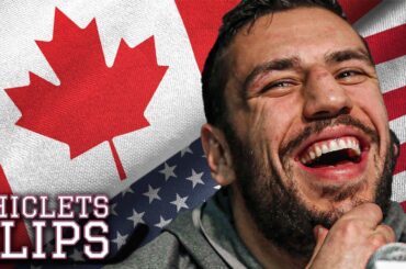 Milan Lucic On Playing In Canada vs America