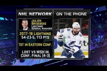 NHL Tonight:  Julien Brisebois  on being named Lightning general manager  Sep 13,  2018