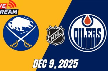 NHL LIVE: Buffalo Sabres vs Edmonton Oilers – Full Game Live Regular Season | December 9, 2025