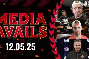 Fabian Zetterlund, Drake Batherson, Travis Green Media Availability