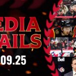 Drake Batherson, Brady Tkachuk, Tim Stützle, Travis Green Postgame Media vs NJD