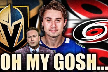 ELLIOTTE FRIEDMAN LINKS QUINN HUGHES TRADE TO THE VEGAS GOLDEN KNIGHTS + HURRICANES WANT IN TOO