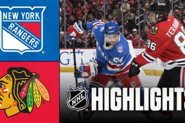 Rangers vs. Blackhawks | NHL Highlights | December 10, 2025