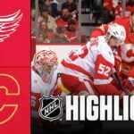 Red Wings vs. Flames | NHL Highlights | December 10, 2025