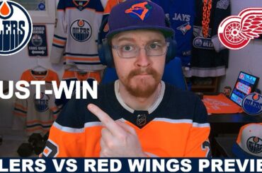 Pre-Game Report: Edmonton Oilers vs Detroit Red Wings
