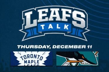 Maple Leafs vs. Sharks LIVE Post Game Reaction | Leafs Talk