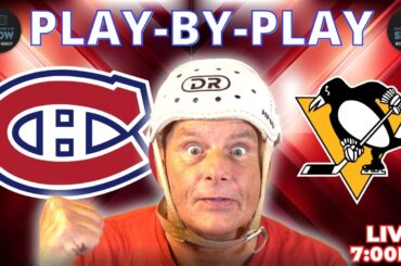 CROSBY vs THE KIDS! Canadiens vs Penguins | Play by Play & Reaction 🎙️