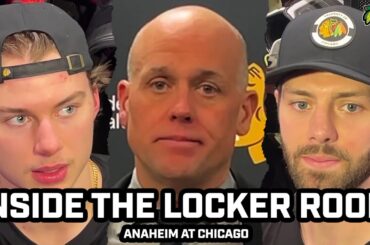 INSIDE THE LOCKER ROOM: Connor Bedard, Jeff Blashill & Jason Dickinson React to HUGE Comeback Win