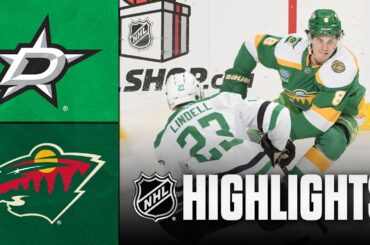Stars vs. Wild | NHL Highlights | December 11, 2025