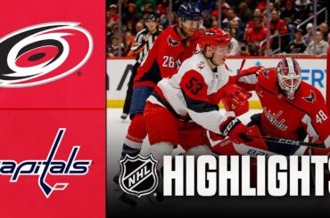 Hurricanes vs. Capitals | NHL Highlights | December 11, 2025