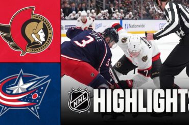 Senators vs. Blue Jackets | NHL Highlights | December 11, 2025