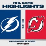 NHL Highlights | Lightning vs. Devils - December 11, 2025