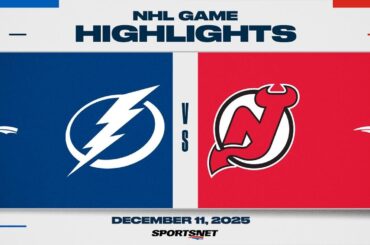 NHL Highlights | Lightning vs. Devils - December 11, 2025