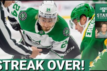 OUTPLAYED: Dallas Stars Road Point Streak SNAPPED in Minnesota - Roope Hintz Injury Looms
